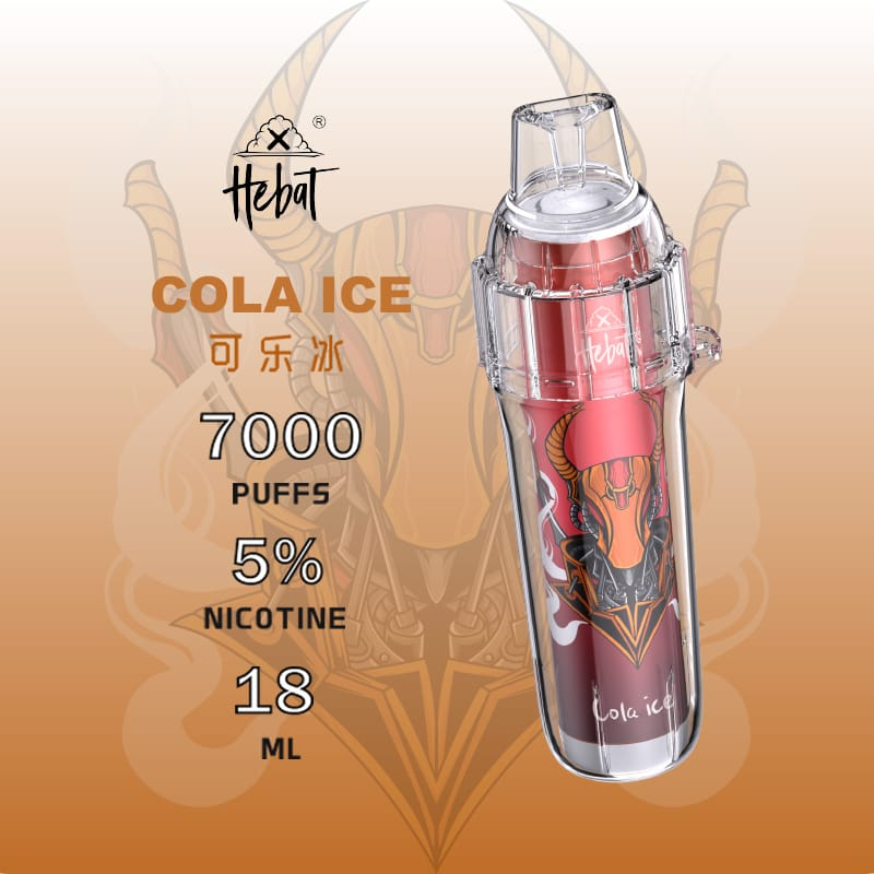 HEBAT 喜貝 BOOM 7000口 拋棄式電子煙 Type-C充電