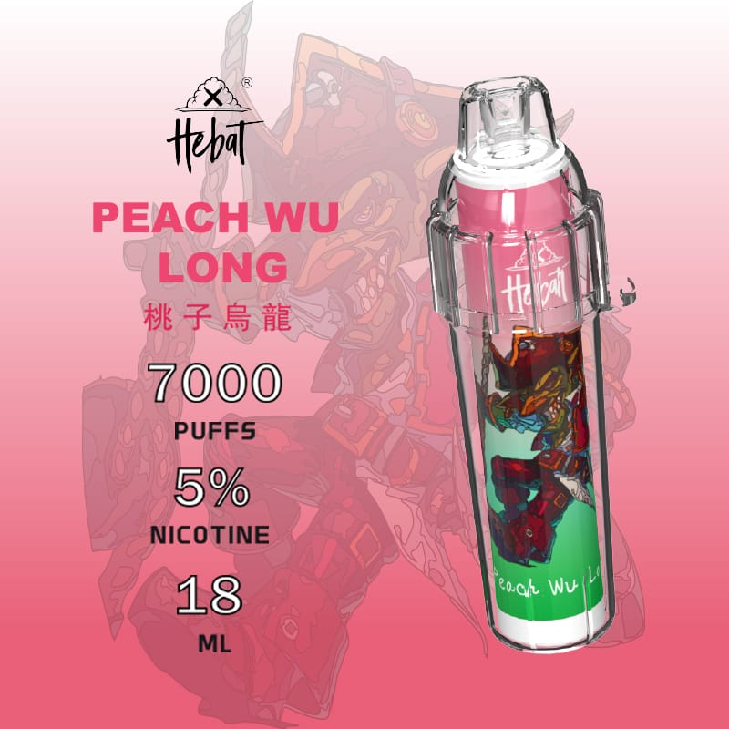 HEBAT 喜貝 BOOM 7000口 拋棄式電子煙 Type-C充電