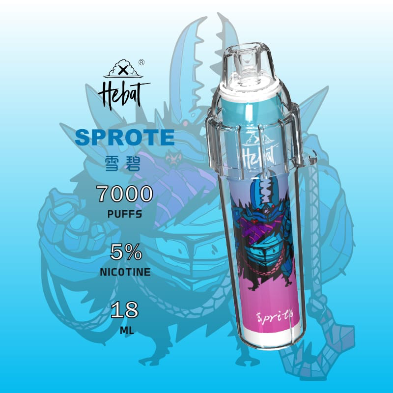 HEBAT 喜貝 BOOM 7000口 拋棄式電子煙 Type-C充電