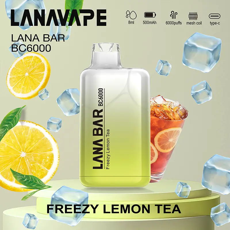 LANA 納拉 LANA BC 拋棄式電子煙 6000口 Type-C可充電