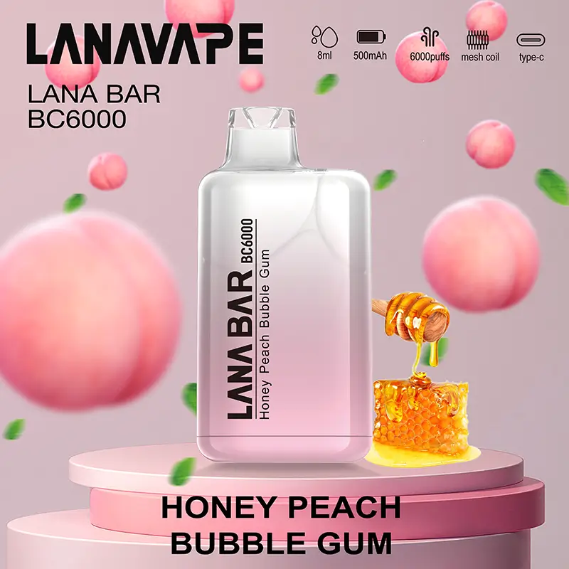 LANA 納拉 LANA BC 拋棄式電子煙 6000口 Type-C可充電