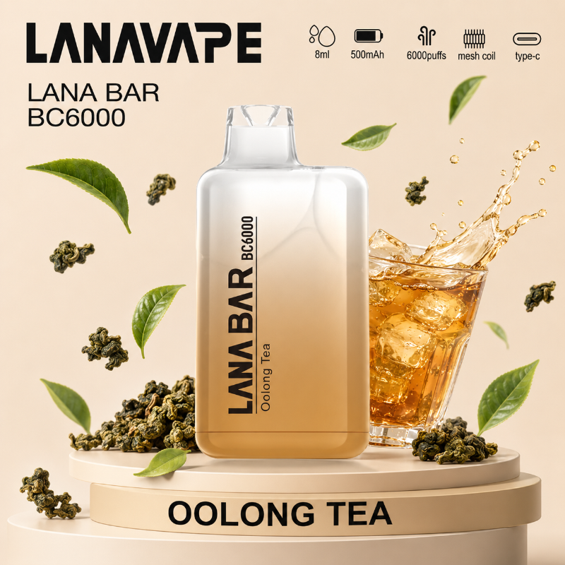 LANA 納拉 LANA BC 拋棄式電子煙 6000口 Type-C可充電