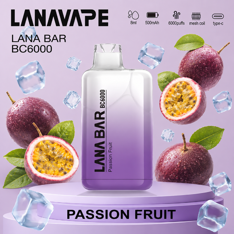 LANA 納拉 LANA BC 拋棄式電子煙 6000口 Type-C可充電