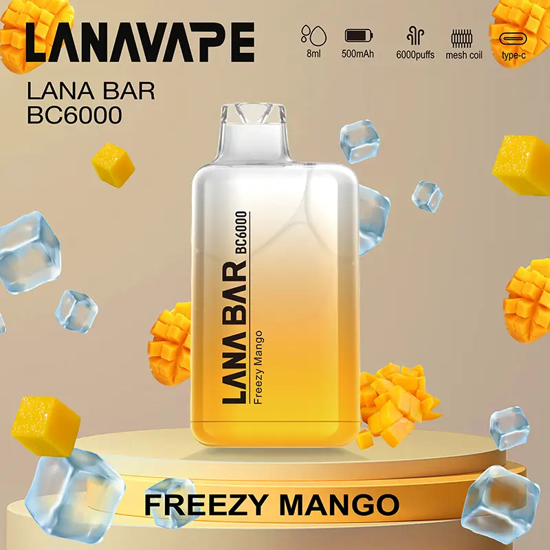 LANA 納拉 LANA BC 拋棄式電子煙 6000口 Type-C可充電