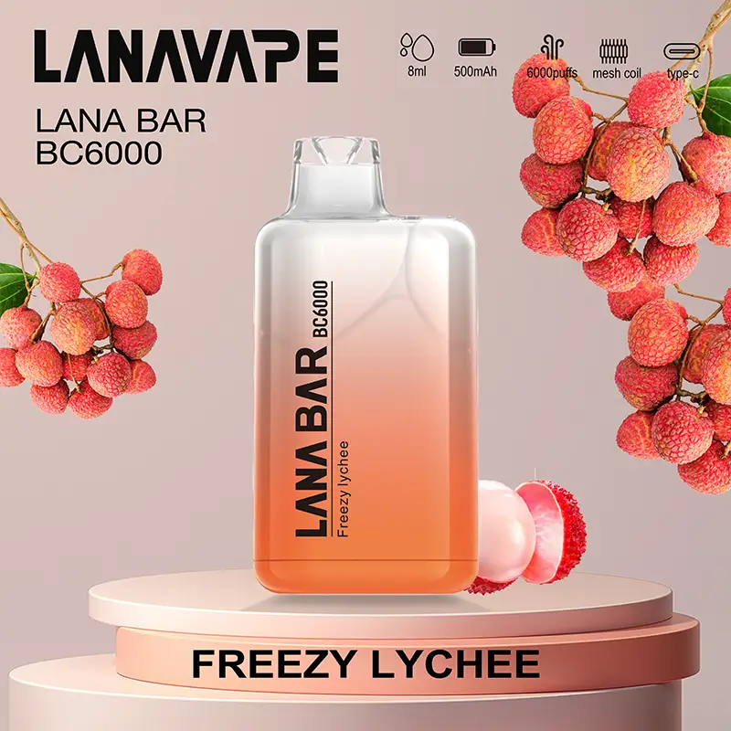 LANA 納拉 LANA BC 拋棄式電子煙 6000口 Type-C可充電
