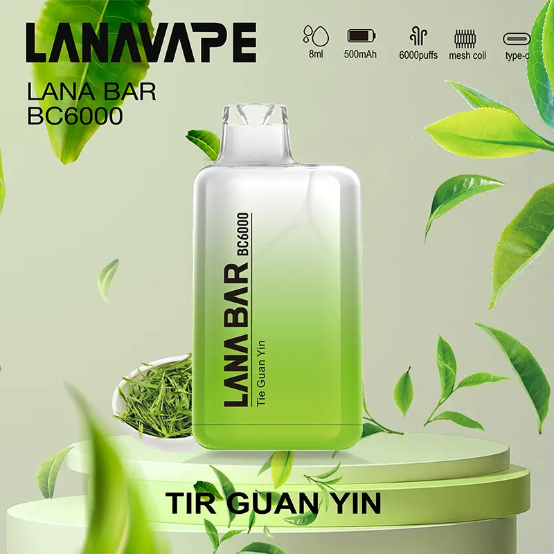 LANA 納拉 LANA BC 拋棄式電子煙 6000口 Type-C可充電