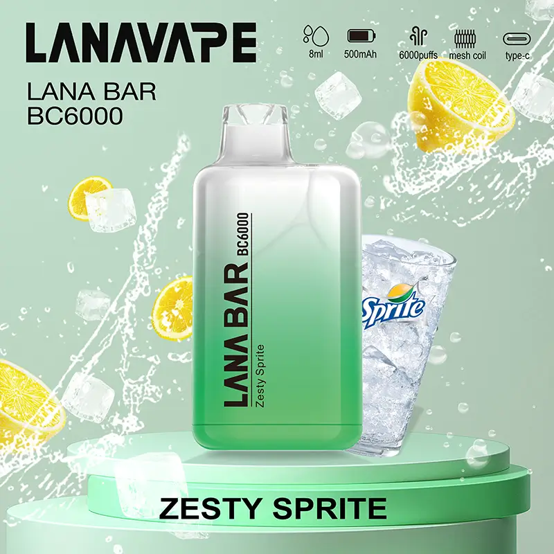 LANA 納拉 LANA BC 拋棄式電子煙 6000口 Type-C可充電