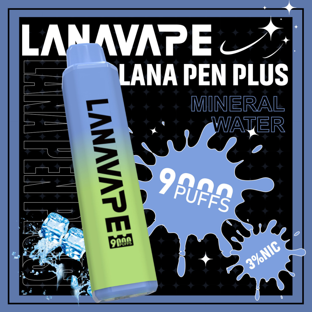 LANA PEN PLUS 拋棄式電子煙 9000口 Type-C快充