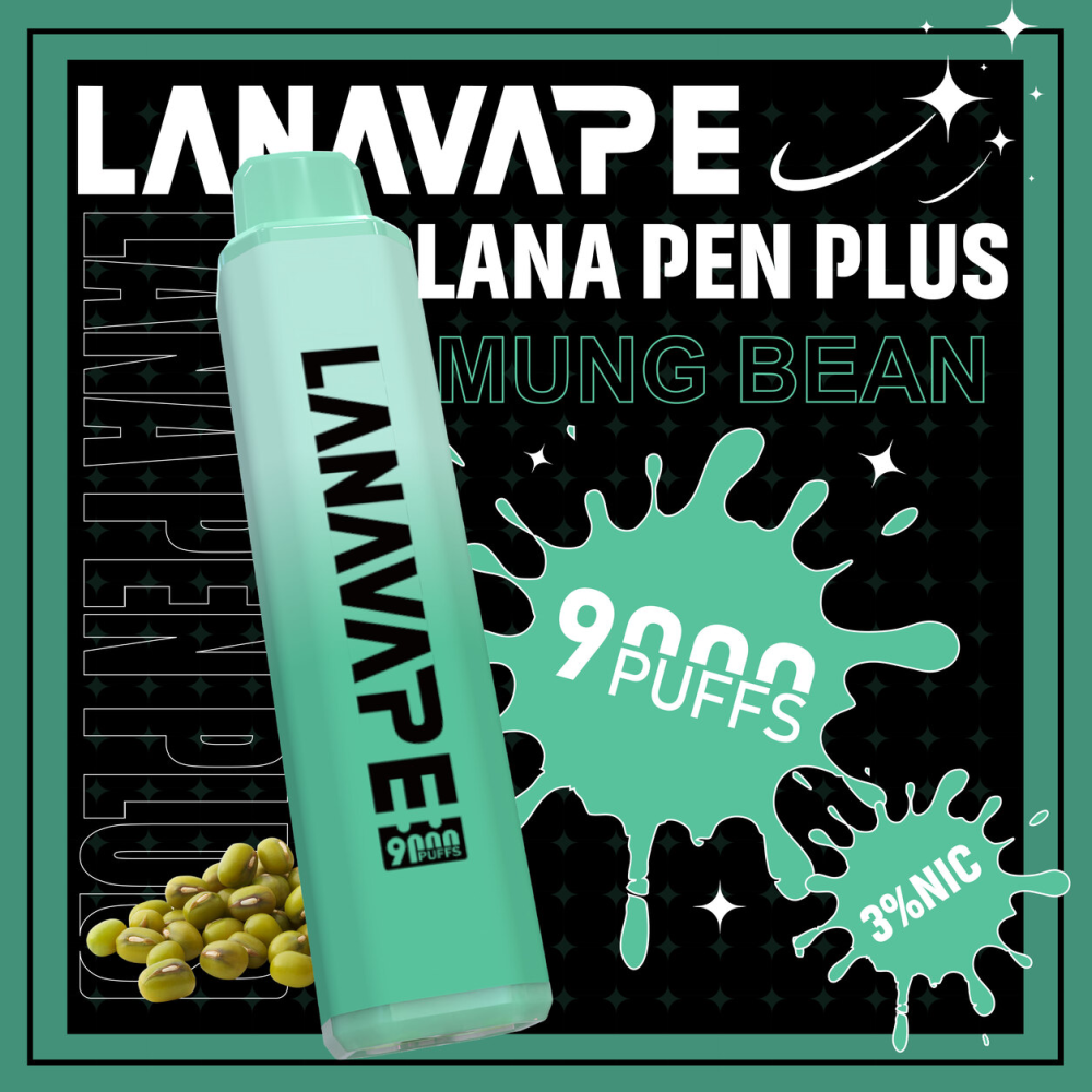 LANA PEN PLUS 拋棄式電子煙 9000口 Type-C快充