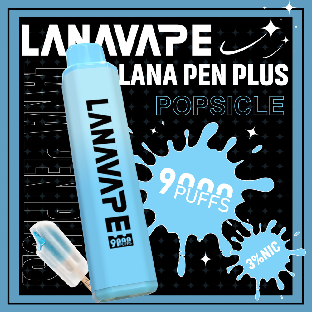 LANA PEN PLUS 拋棄式電子煙 9000口 Type-C快充