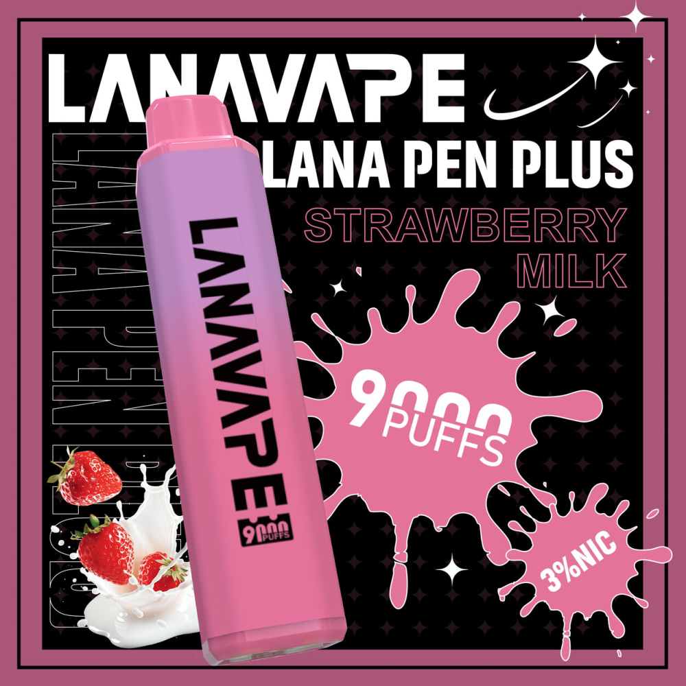 LANA PEN PLUS 拋棄式電子煙 9000口 Type-C快充