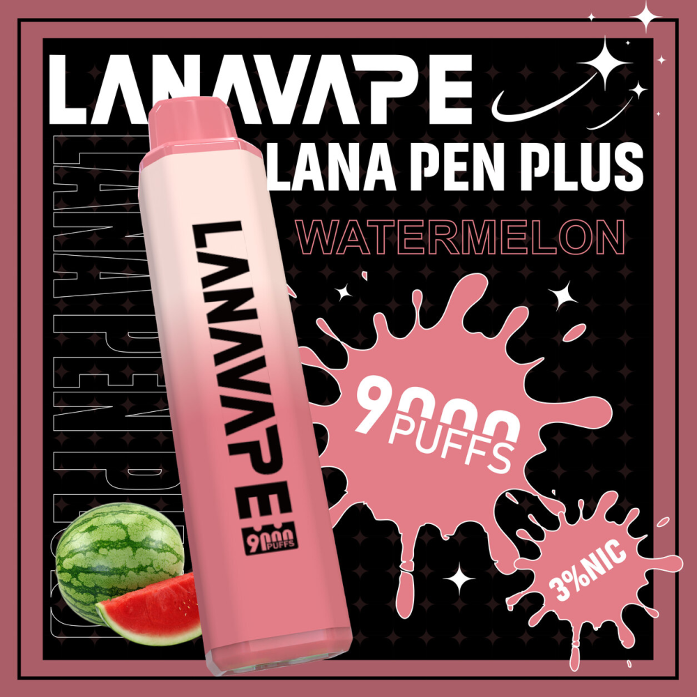 LANA PEN PLUS 拋棄式電子煙 9000口 Type-C快充