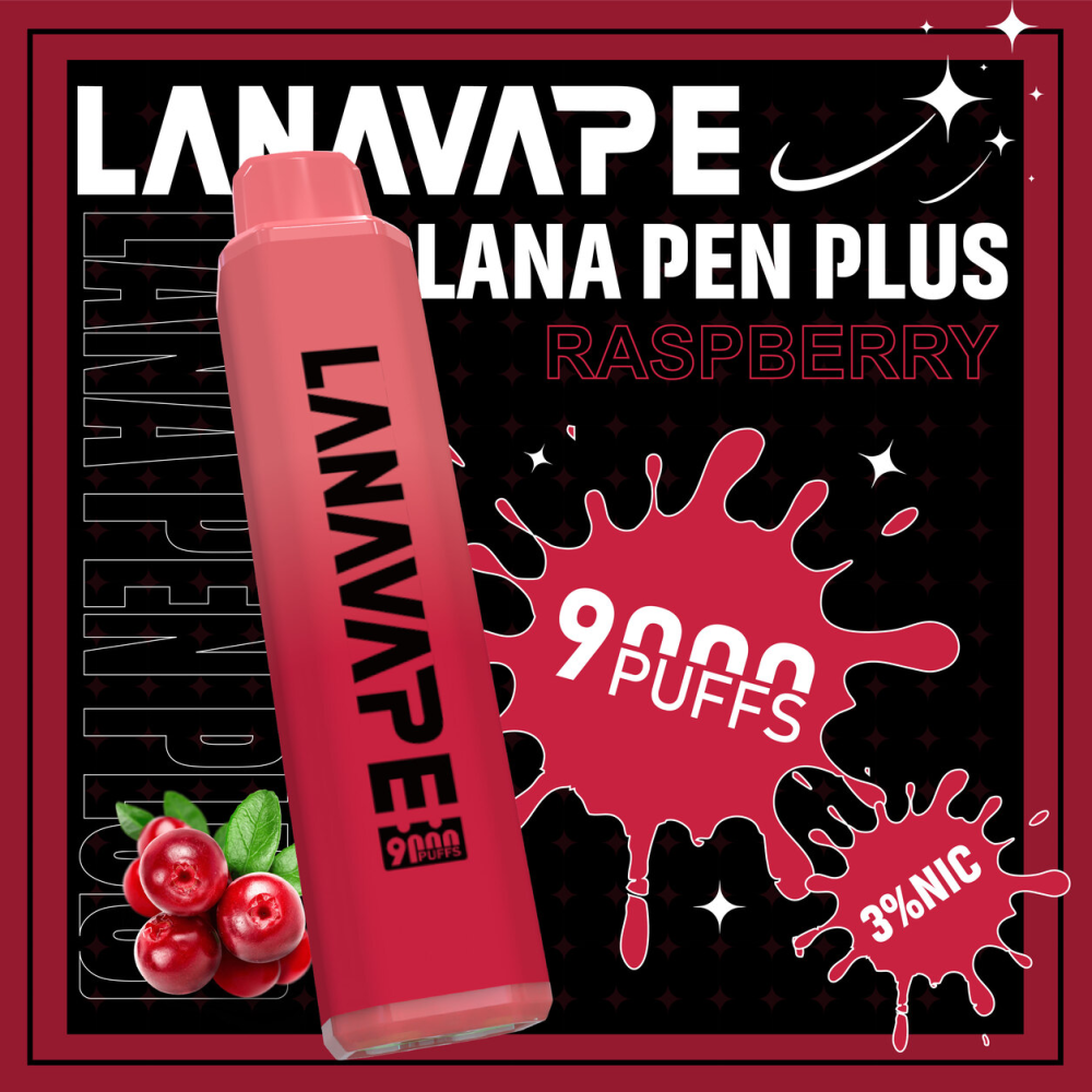 LANA PEN PLUS 拋棄式電子煙 9000口 Type-C快充