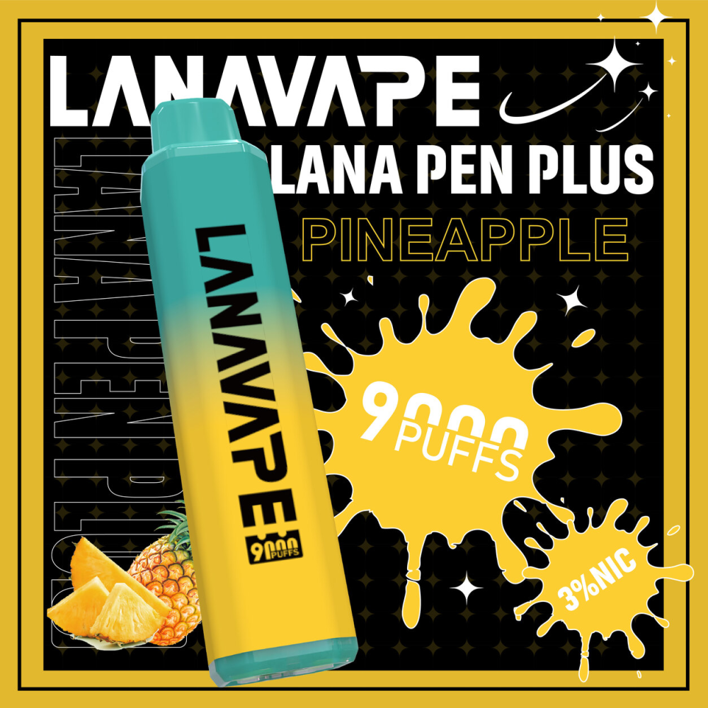 LANA PEN PLUS 拋棄式電子煙 9000口 Type-C快充