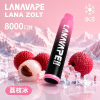 LANA 納拉 ZOLT 拋棄式電子煙 8000口 Type-C充電
