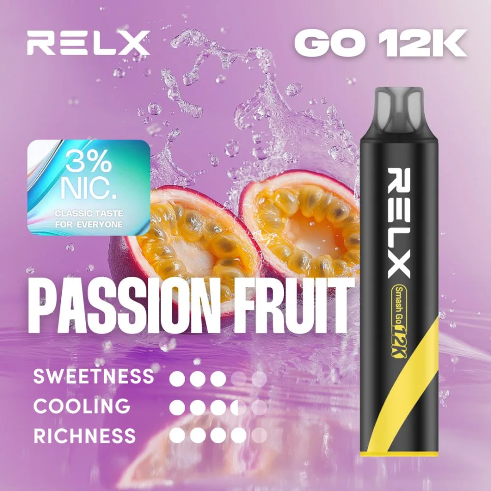RELX 悅刻 Smash Go 12000 拋棄式電子煙 Type-C 充電