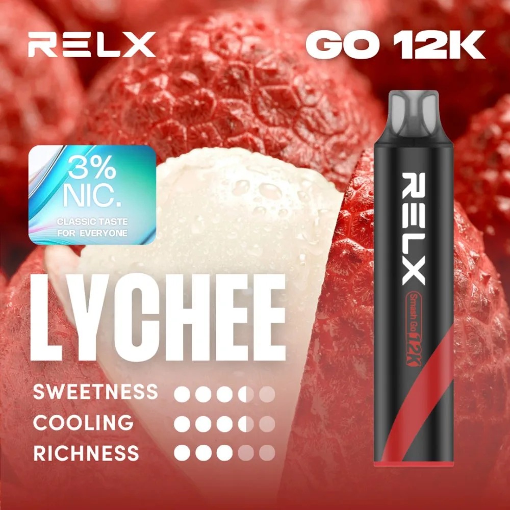 RELX 悅刻 Smash Go 12000 拋棄式電子煙 Type-C 充電