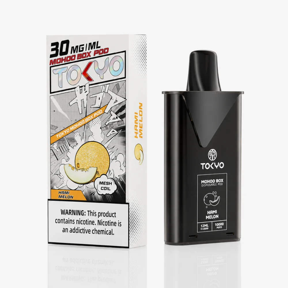 TOKYO MOHOO BOX 東京魔盒 替換式煙彈 10000口 12mL 1.0Ω鋼網棉芯 Type-C