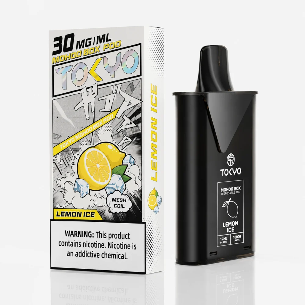 TOKYO MOHOO BOX 東京魔盒 替換式煙彈 10000口 12mL 1.0Ω鋼網棉芯 Type-C