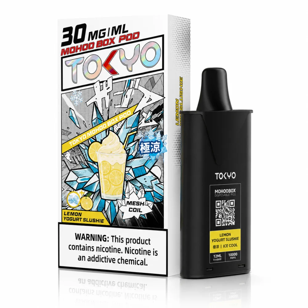 TOKYO MOHOO BOX 東京魔盒 替換式煙彈 10000口 12mL 1.0Ω鋼網棉芯 Type-C