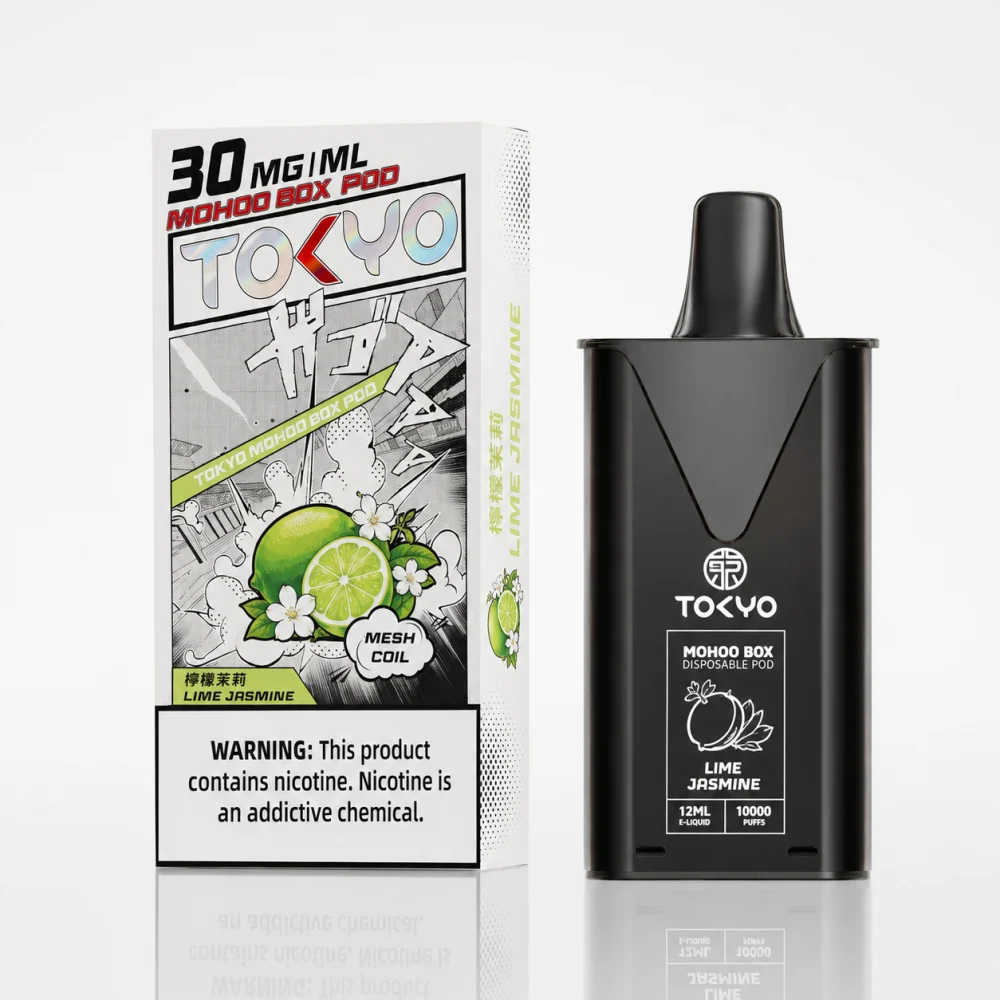 TOKYO MOHOO BOX 東京魔盒 替換式煙彈 10000口 12mL 1.0Ω鋼網棉芯 Type-C