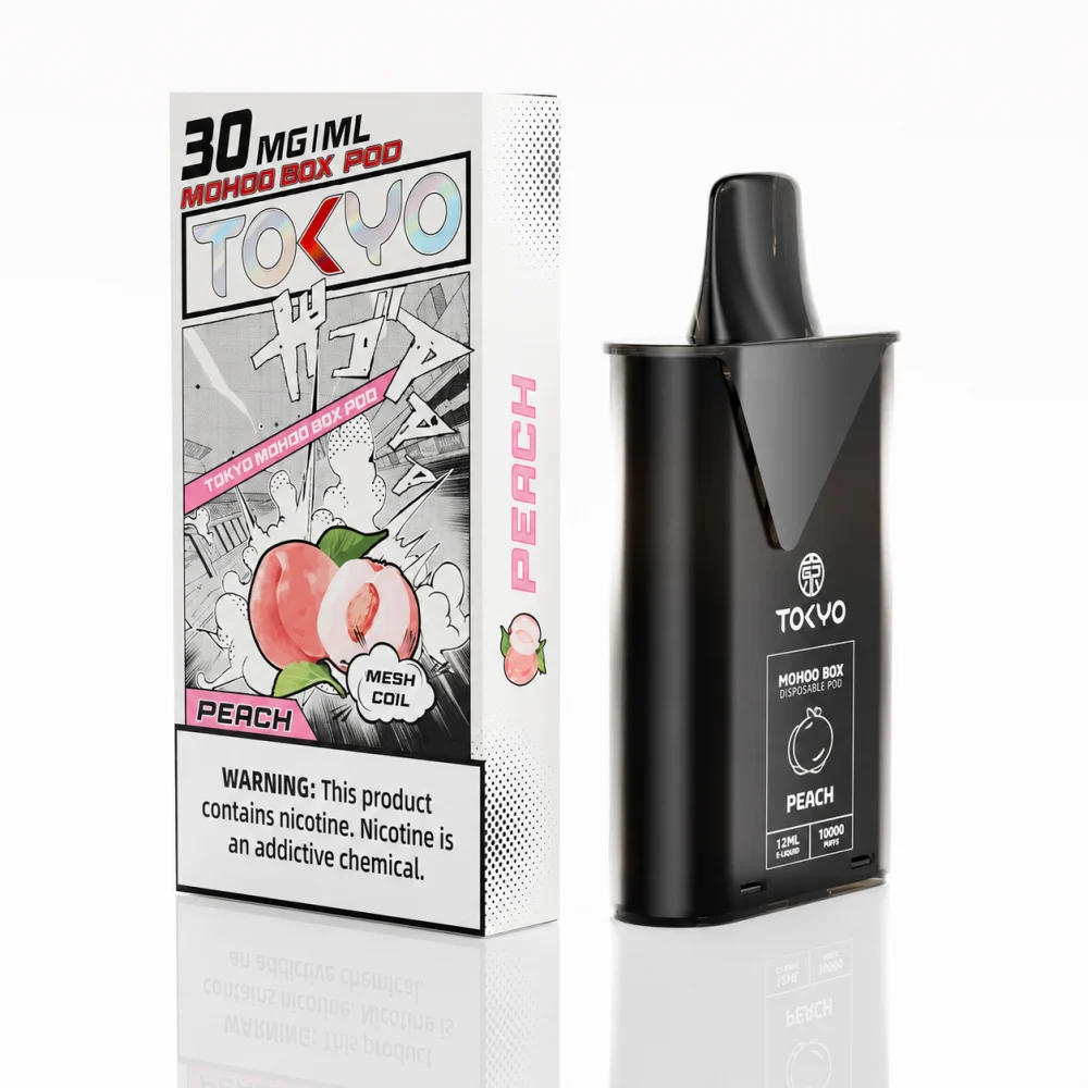 TOKYO MOHOO BOX 東京魔盒 替換式煙彈 10000口 12mL 1.0Ω鋼網棉芯 Type-C