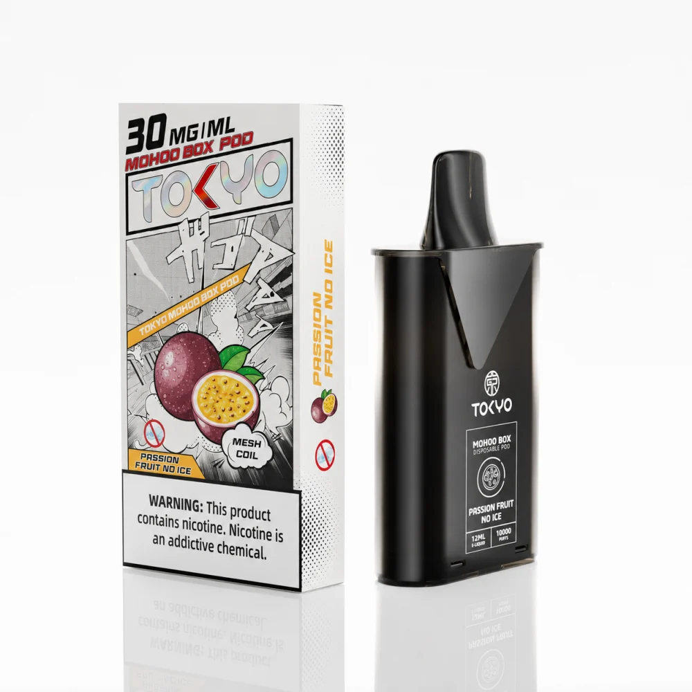 TOKYO MOHOO BOX 東京魔盒 替換式煙彈 10000口 12mL 1.0Ω鋼網棉芯 Type-C