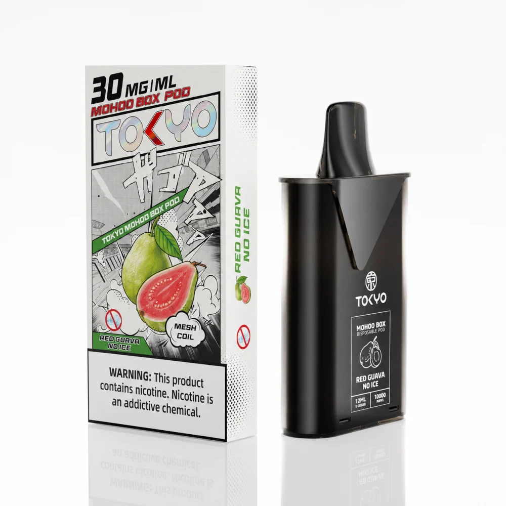 TOKYO MOHOO BOX 東京魔盒 替換式煙彈 10000口 12mL 1.0Ω鋼網棉芯 Type-C