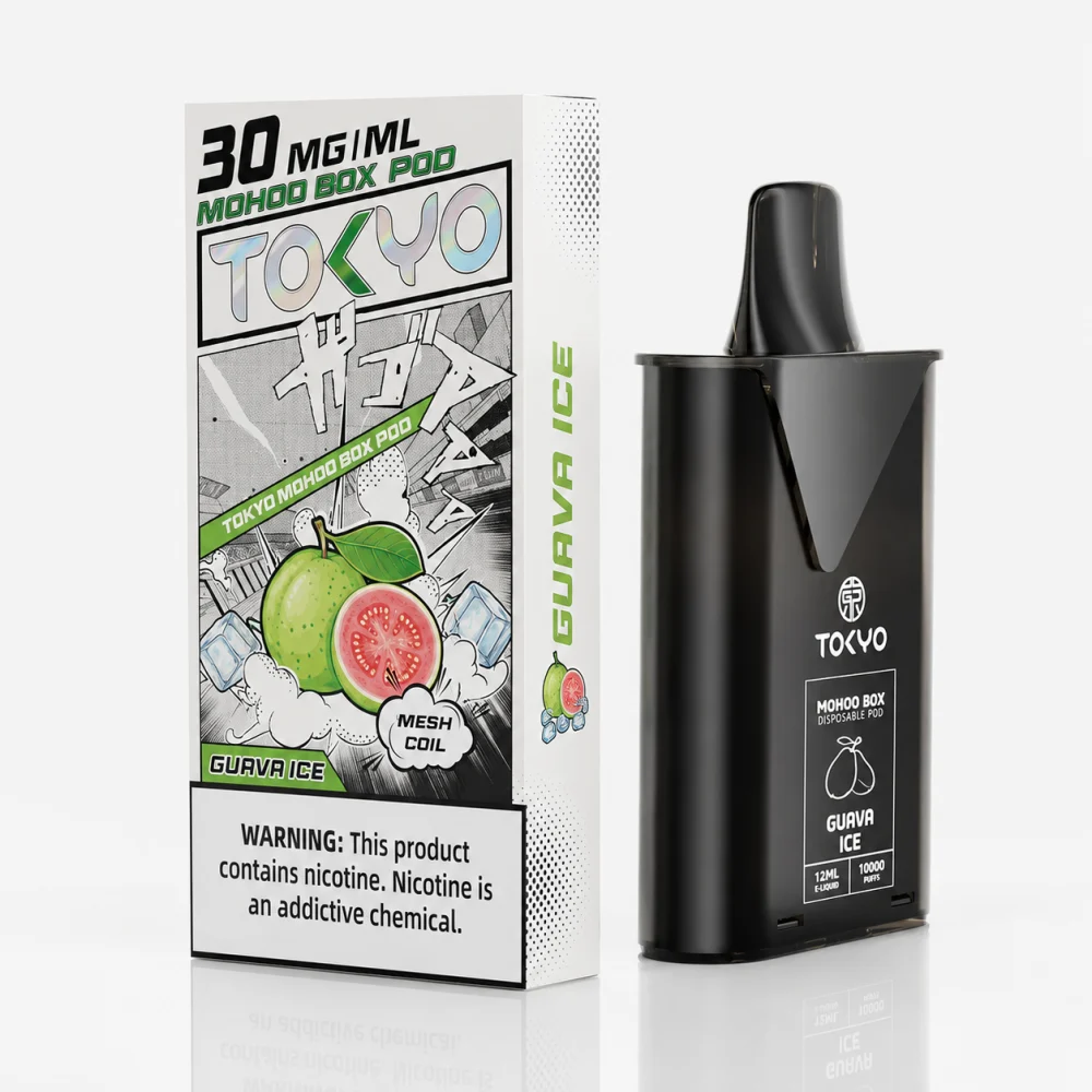 TOKYO MOHOO BOX 東京魔盒 替換式煙彈 10000口 12mL 1.0Ω鋼網棉芯 Type-C