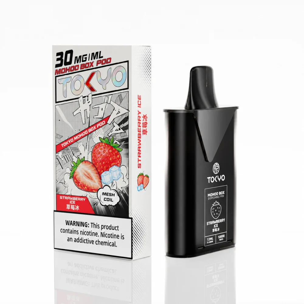 TOKYO MOHOO BOX 東京魔盒 替換式煙彈 10000口 12mL 1.0Ω鋼網棉芯 Type-C