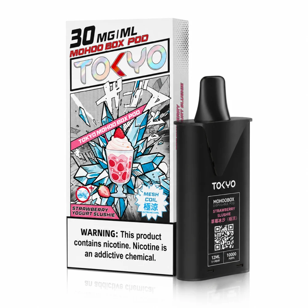 TOKYO MOHOO BOX 東京魔盒 替換式煙彈 10000口 12mL 1.0Ω鋼網棉芯 Type-C