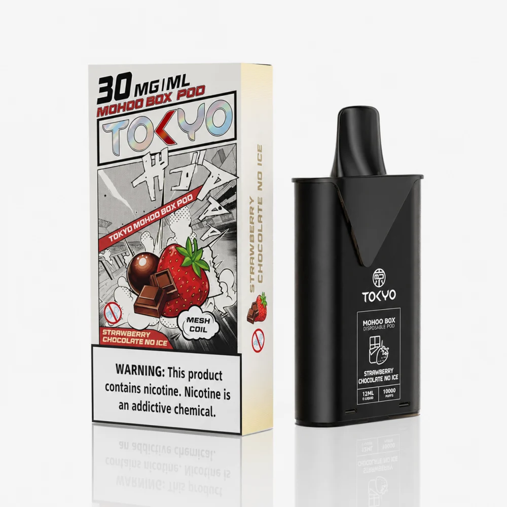 TOKYO MOHOO BOX 東京魔盒 替換式煙彈 10000口 12mL 1.0Ω鋼網棉芯 Type-C
