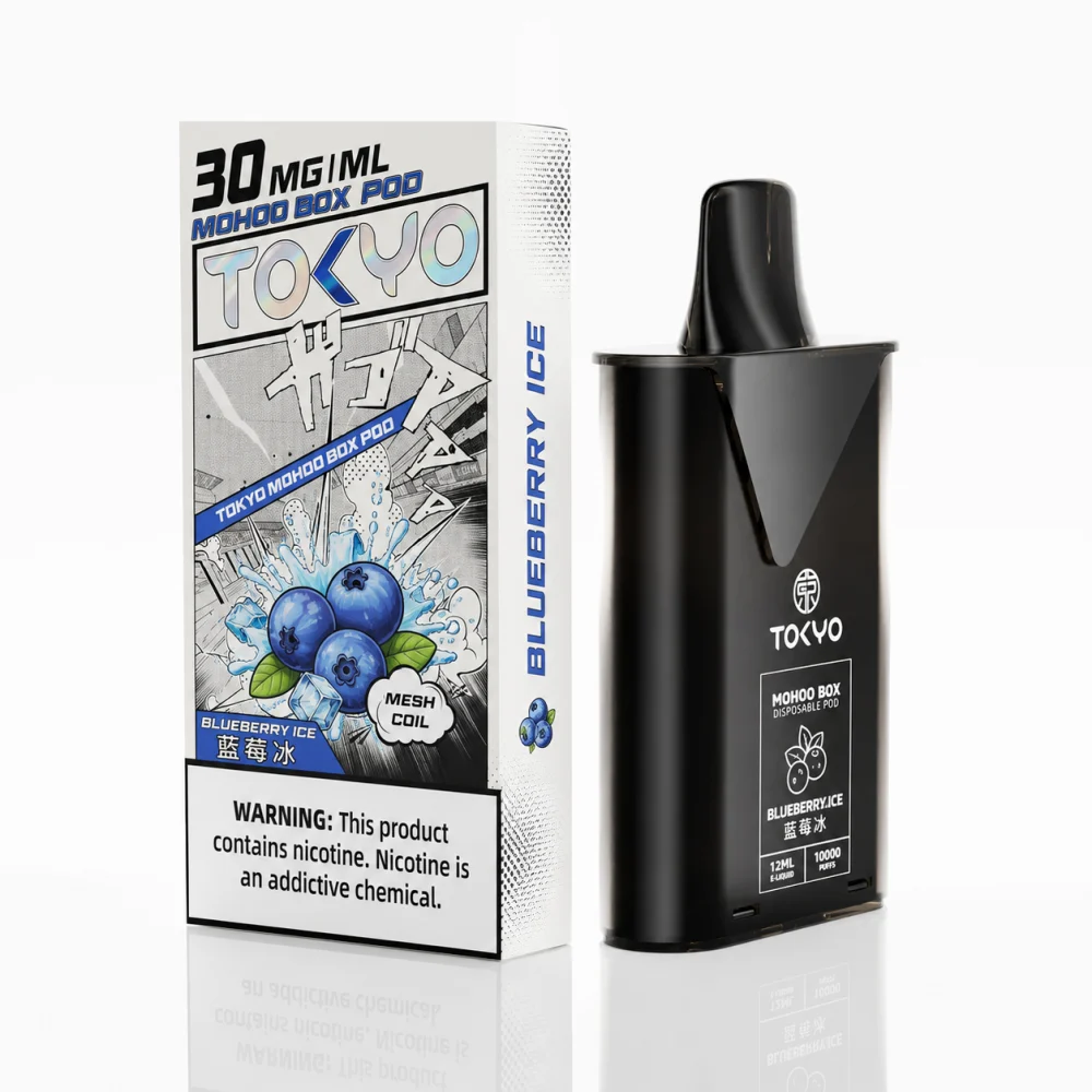 TOKYO MOHOO BOX 東京魔盒 替換式煙彈 10000口 12mL 1.0Ω鋼網棉芯 Type-C