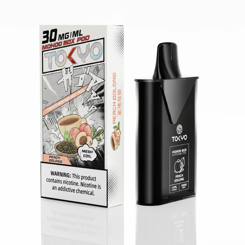 TOKYO MOHOO BOX 東京魔盒 替換式煙彈 10000口 12mL 1.0Ω鋼網棉芯 Type-C