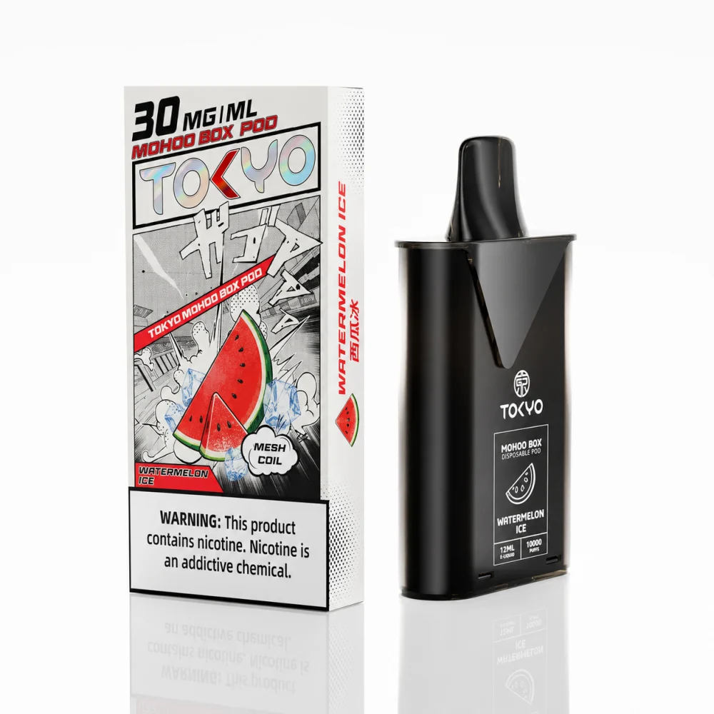 TOKYO MOHOO BOX 東京魔盒 替換式煙彈 10000口 12mL 1.0Ω鋼網棉芯 Type-C