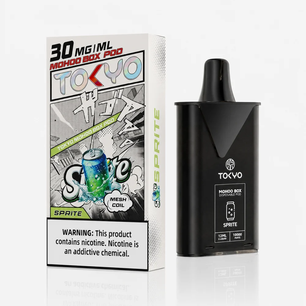 TOKYO MOHOO BOX 東京魔盒 替換式煙彈 10000口 12mL 1.0Ω鋼網棉芯 Type-C
