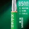 XIAOKE 梟客 口紅款 拋棄式電子煙 8500口 8.5ml 氣流可調 Type-C充電