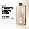 CHEF' BREW 廚師佳釀 7000口 拋棄式電子煙 Type-C快充