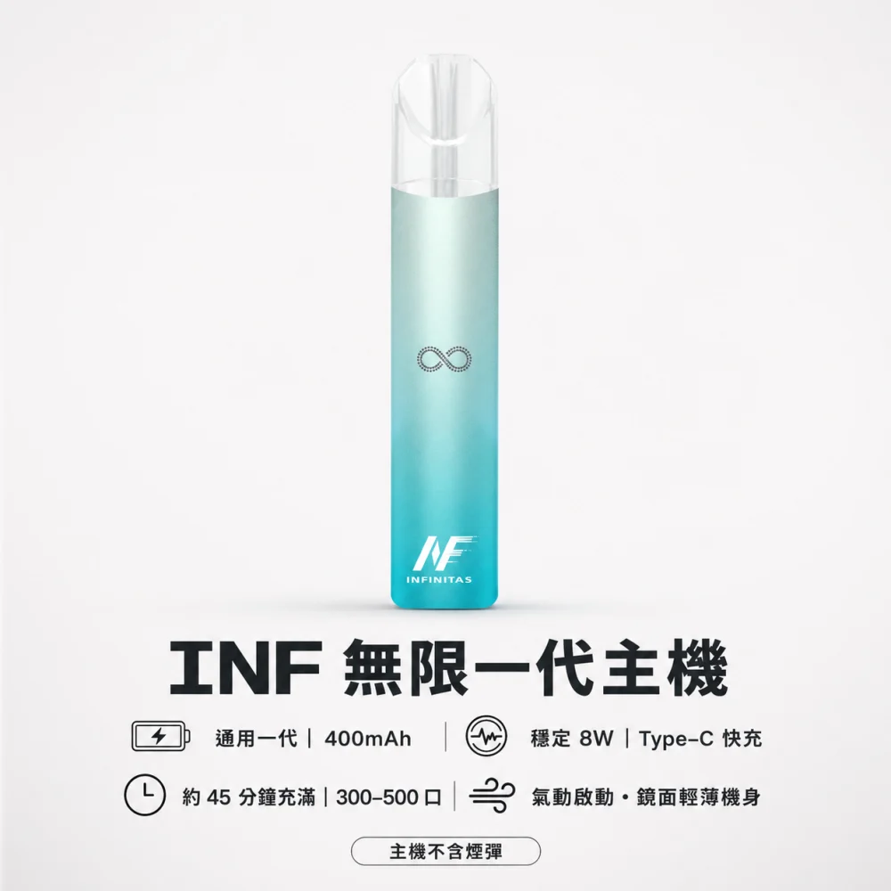 INF (無限) INF 無限 一代換彈式主機 高光鏡面 Type-C 快充