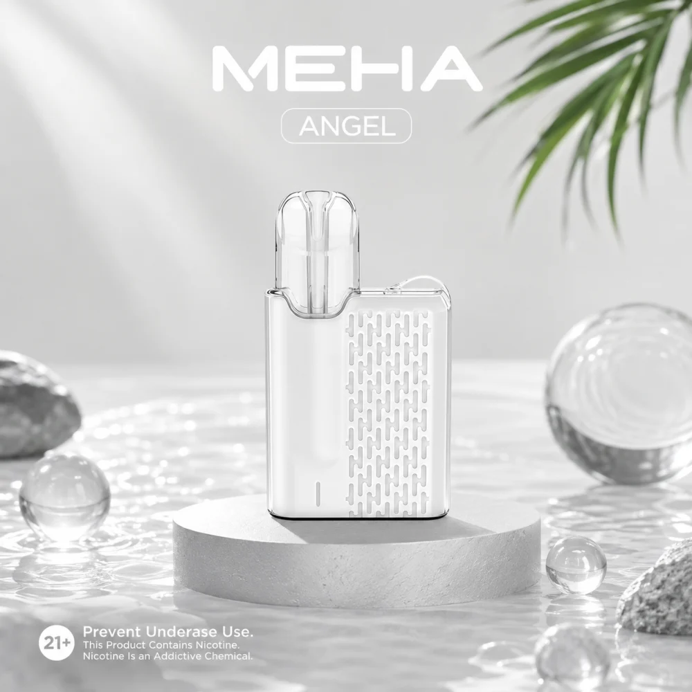 MEHA 魅嗨 MEHA ANGEL 迷你方形換彈式主機｜胸掛式設計 Type-C 快充