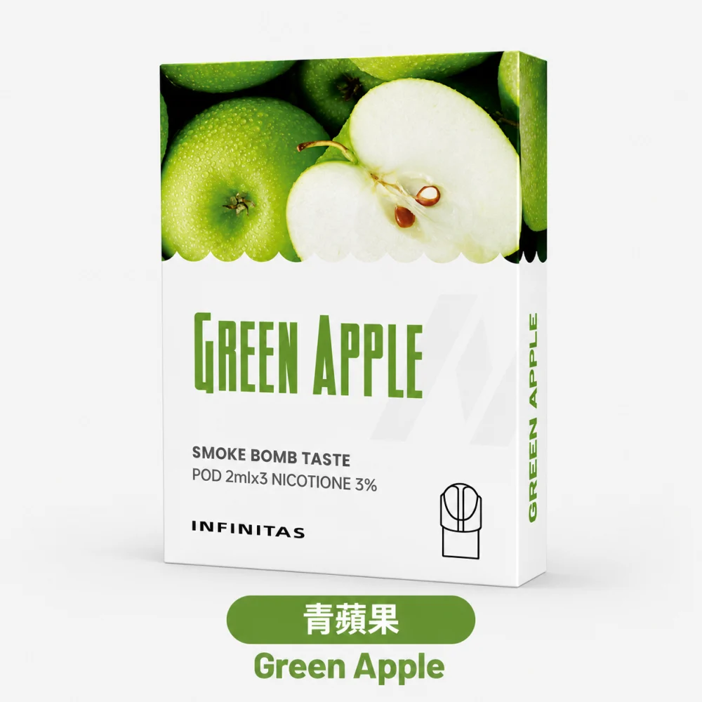 INF 無限 一代通用替換式煙彈 2.0mL 陶瓷芯 三入裝