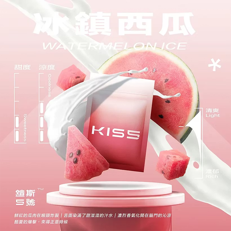 KIS5 鎧斯 5 號 KIS5 鎧斯5號 一代通用替換式煙彈 1.9mL 陶瓷芯 三入裝 Type-C