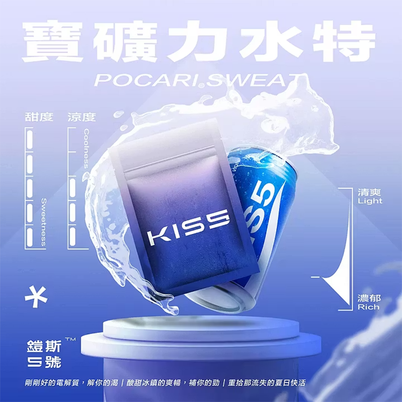 KIS5 鎧斯 5 號 KIS5 鎧斯5號 一代通用替換式煙彈 1.9mL 陶瓷芯 三入裝 Type-C