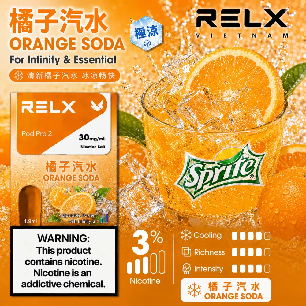 RELX 悅刻 六代 Infinity 2 替換式煙彈 1.9mL Type-C