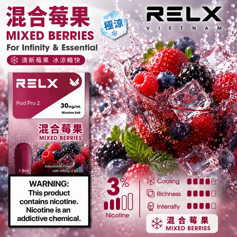 RELX 悅刻 六代 Infinity 2 替換式煙彈 1.9mL Type-C