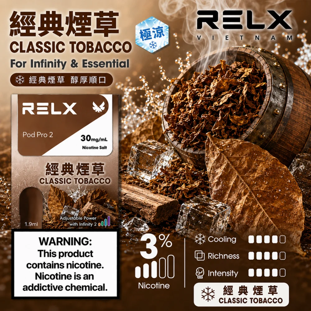 RELX 悅刻 六代 Infinity 2 替換式煙彈 1.9mL Type-C