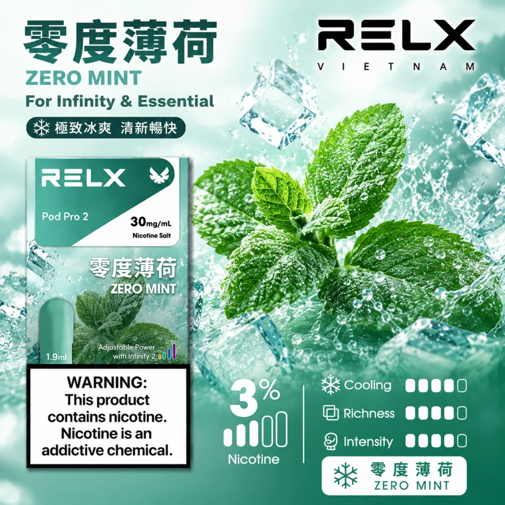 RELX 悅刻 六代 Infinity 2 替換式煙彈 1.9mL Type-C