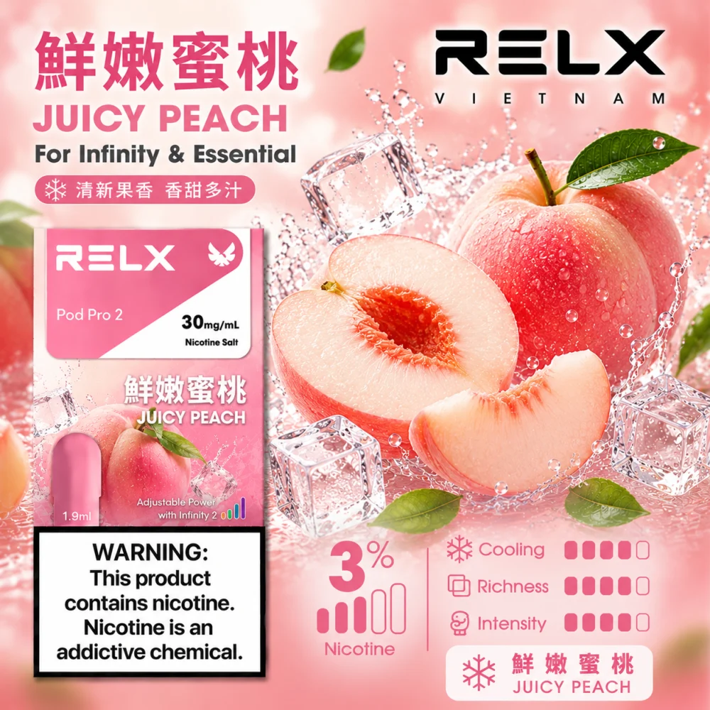 RELX 悅刻 六代 Infinity 2 替換式煙彈 1.9mL Type-C