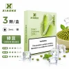 煙彈-XIAOKE-梟客-五代菸彈-綠豆口味 XIAOKE 梟客 五代通用替換式煙彈 2.0mL 陶瓷芯 Type-C 三入裝