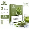 煙彈-XIAOKE-梟客-五代菸彈-龍井口味 XIAOKE 梟客 五代通用替換式煙彈 2.0mL 陶瓷芯 Type-C 三入裝